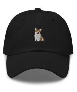 corgi besticktes verstellbares relaxed fit hut handgemachtes baseball hut niedlicher corgi hundebesitzer geschenk haustier besticktes hut. 2900