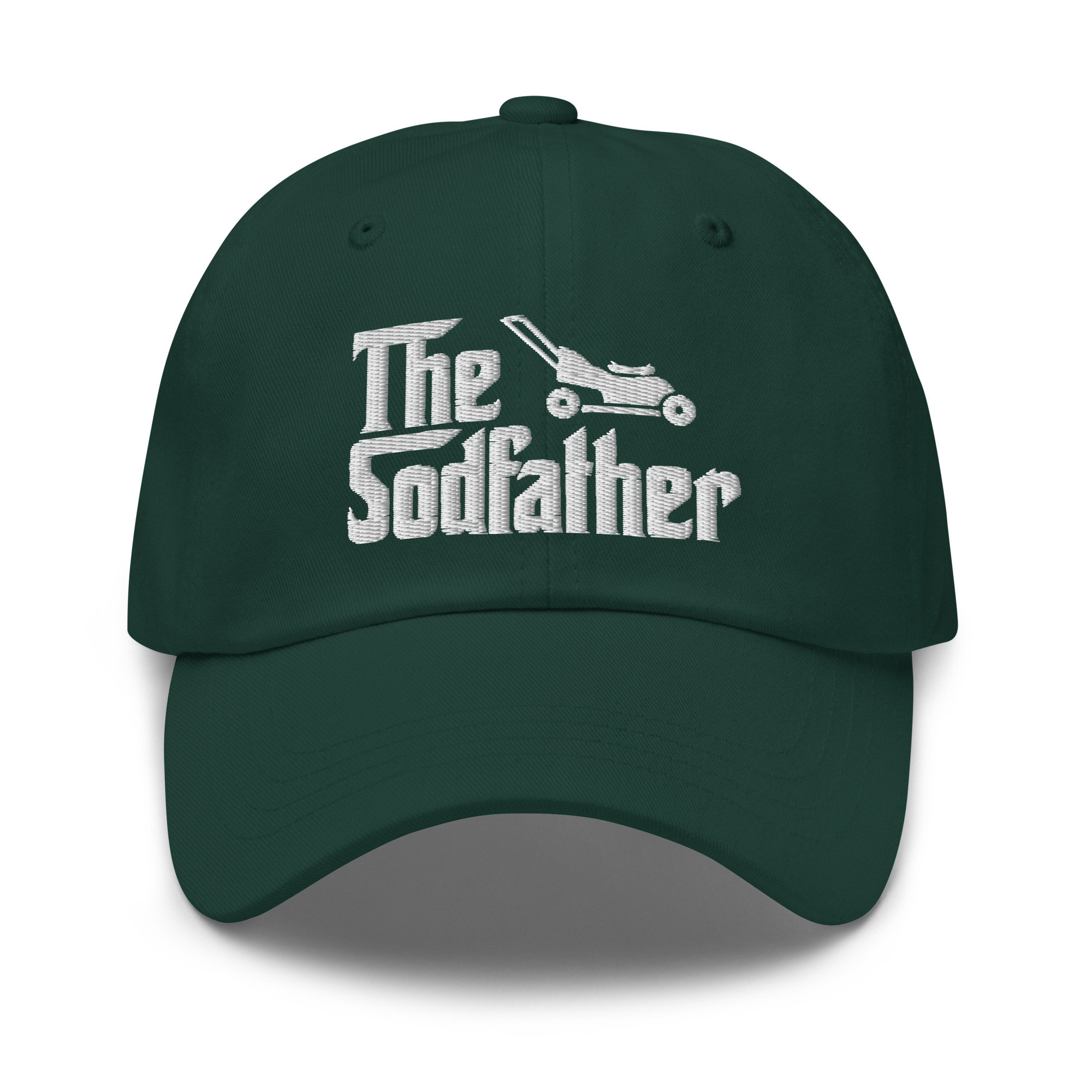 der sodfather bestickter verstellbarer baseballcap papa hut rasenmäher geschenke geschenk für papa lustiger rasenmäh hut 3605