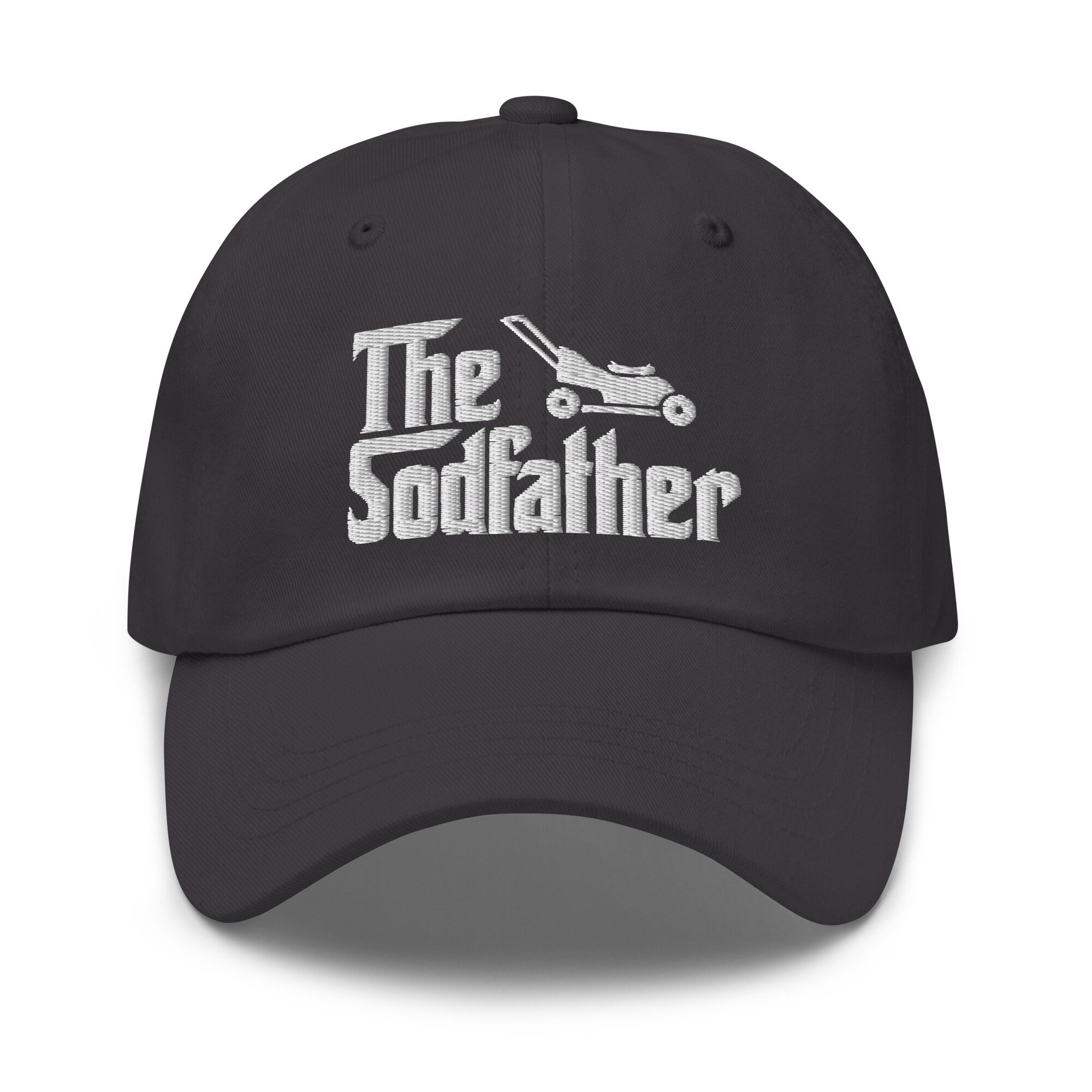 der sodfather bestickter verstellbarer baseballcap papa hut rasenmäher geschenke geschenk für papa lustiger rasenmäh hut 6143