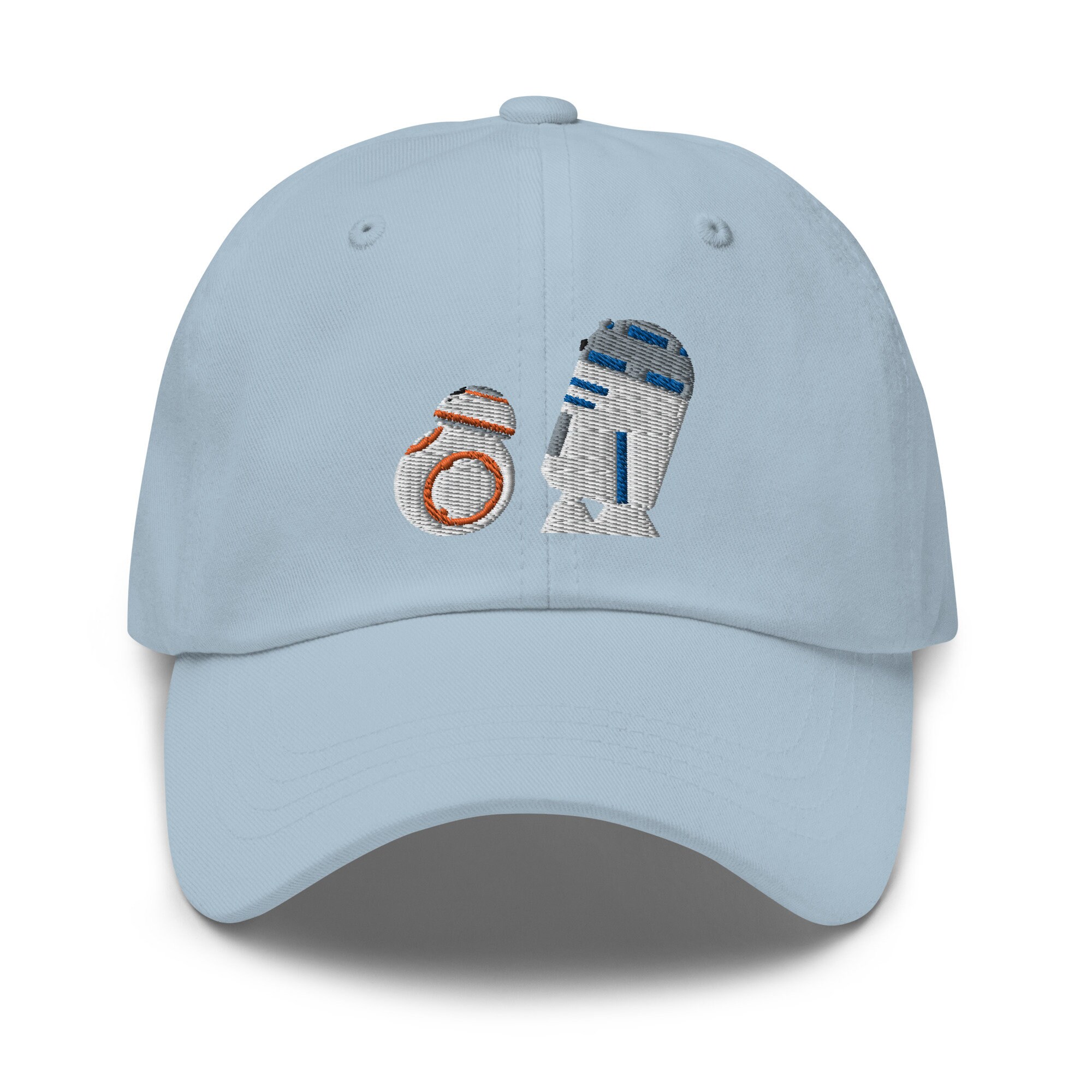 Droids Walking Hut Bestickter Verstellbarer Lässiger Papa Hut Baseballcap Freizeitpark Hut Galaxys Edge Hut