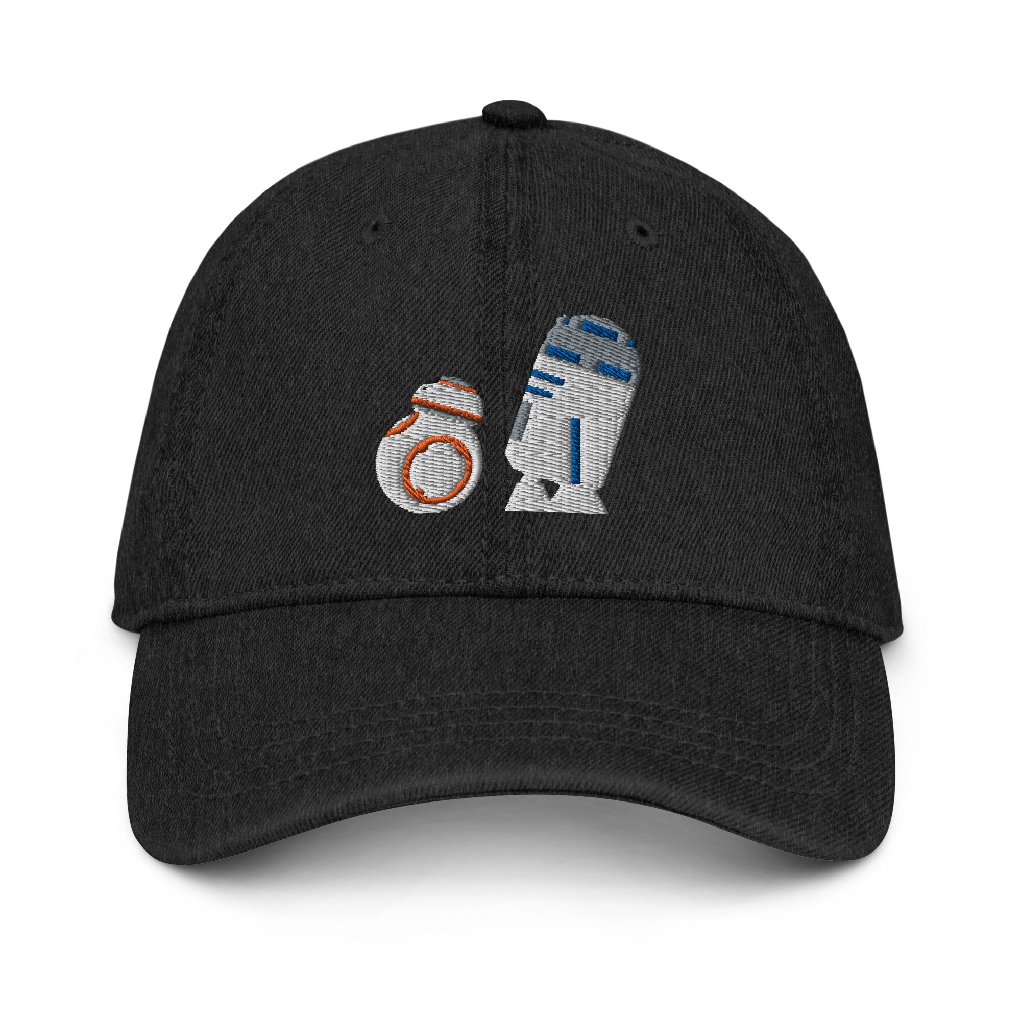 Droids Walking Hut Besticktes Verstellbares Relaxed Fit Denim Hut Themenpark Hut Galaxys Edge Hut.