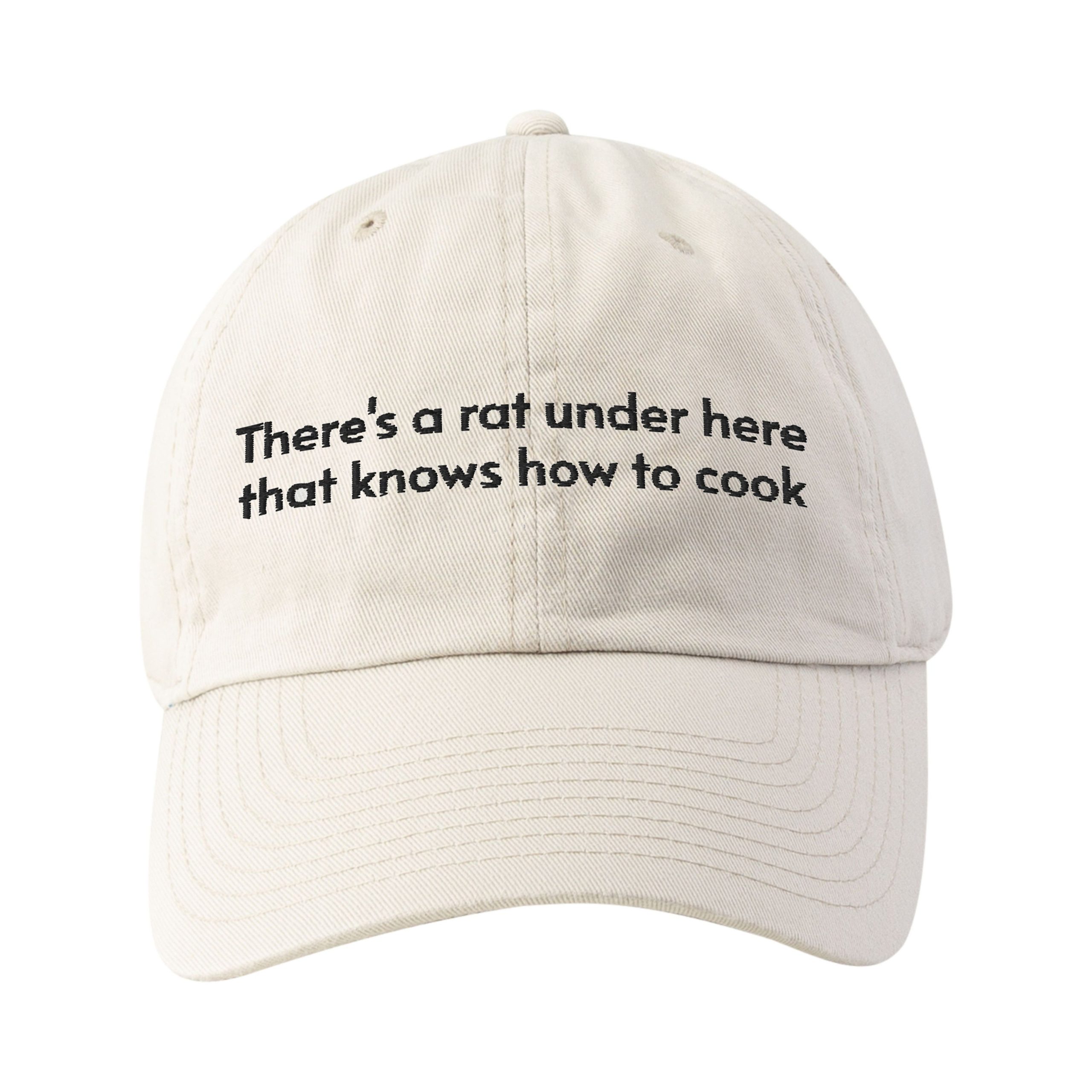 Es Gibt Eine Ratte Unter Hier, Die Kochen Kann – Bestickter Verstellbarer Relaxed Fit Hut für Freizeitparks es gibt eine ratte unter hier, die kochen kann – bestickter verstellbarer relaxed fit hut für freizeitparks 8119 scaled