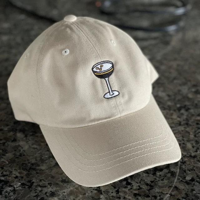 Espresso Martini – Bestickter Verstellbarer Relaxed Fit Baseballhut für Espresso Martini-Fans espresso martini – bestickter verstellbarer relaxed fit baseballhut für espresso martini fans 1649