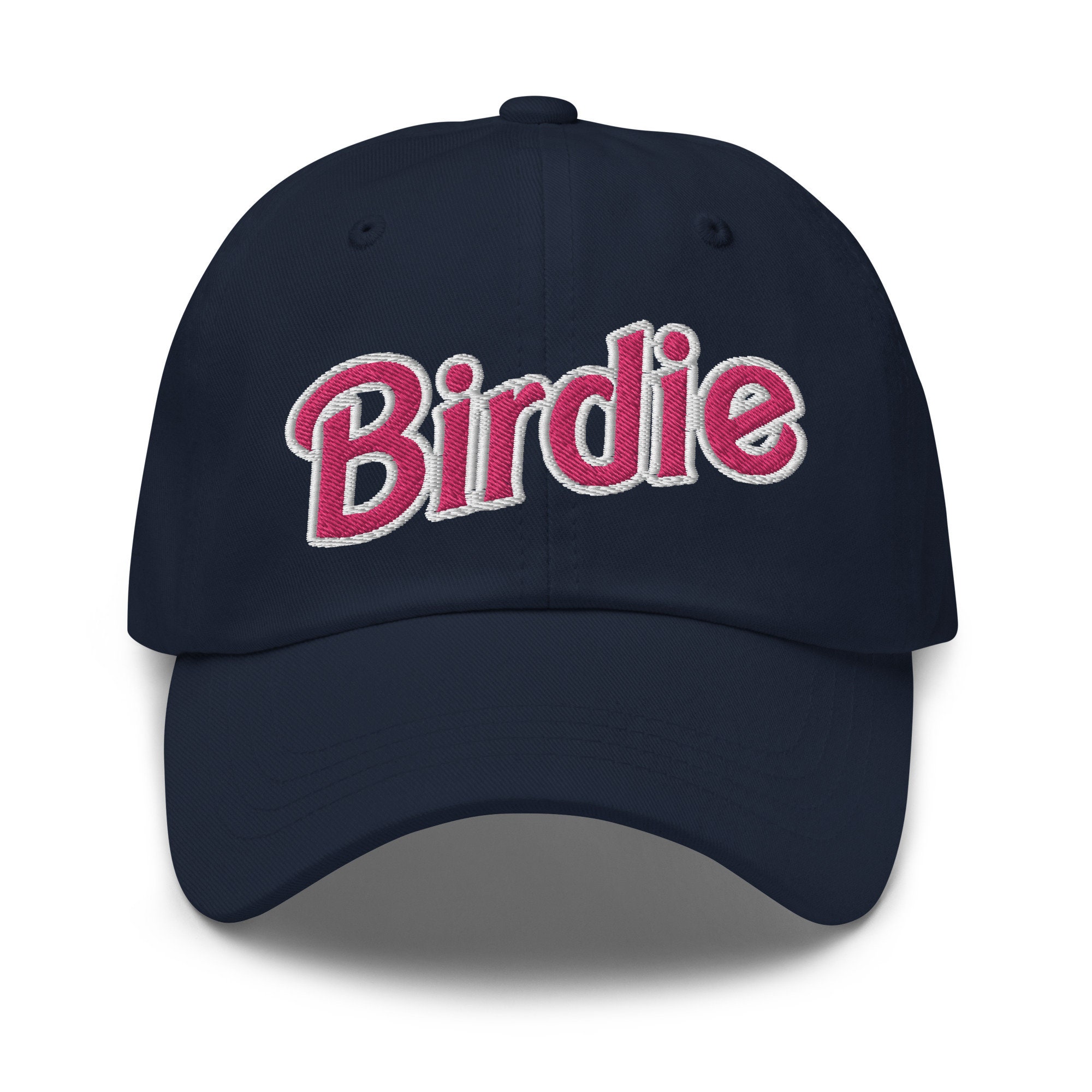 frauen golfhut birdie – bestickter verstellbarer relaxed fit golfhut für golf geschenke 7174