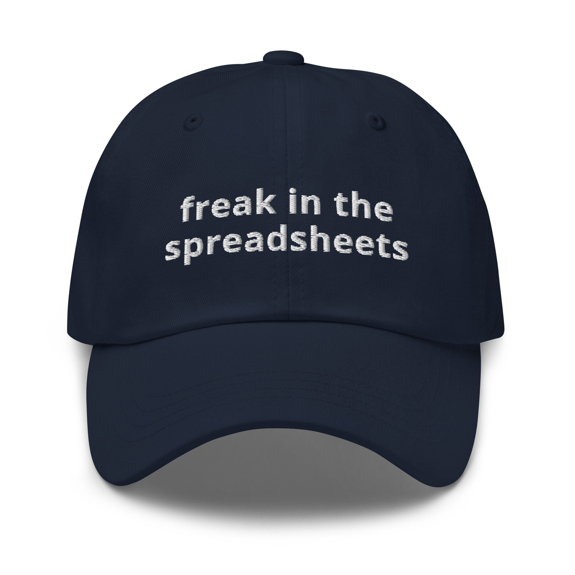 Freak In The Spreadsheets Bestickter Verstellbarer Lässiger Papa Hut Baseballcap Lustiges Geschäftsgeschenk CPA Steuer Geschenk freak in the spreadsheets bestickter verstellbarer lässiger papa hut baseballcap lustiges geschäftsgeschenk cpa steuer geschenk 6301