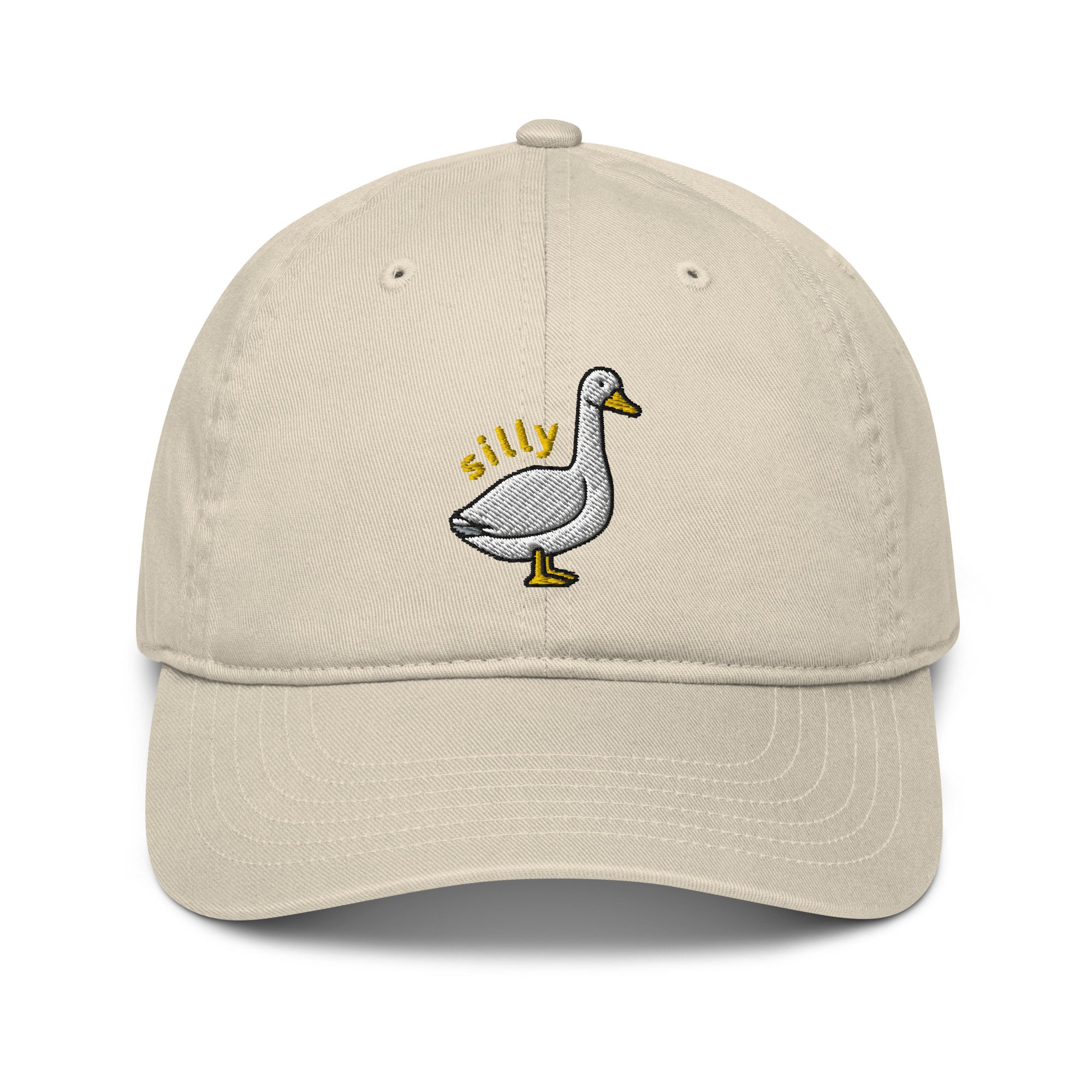 gans hut bestickter verstellbarer lässiger bio hut lustiger gans hut humorvoller hut gans geschenk hut 2753