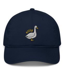 gans hut bestickter verstellbarer lässiger bio hut lustiger gans hut humorvoller hut gans geschenk hut 5631