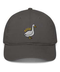 gans hut bestickter verstellbarer lässiger bio hut lustiger gans hut humorvoller hut gans geschenk hut 5720