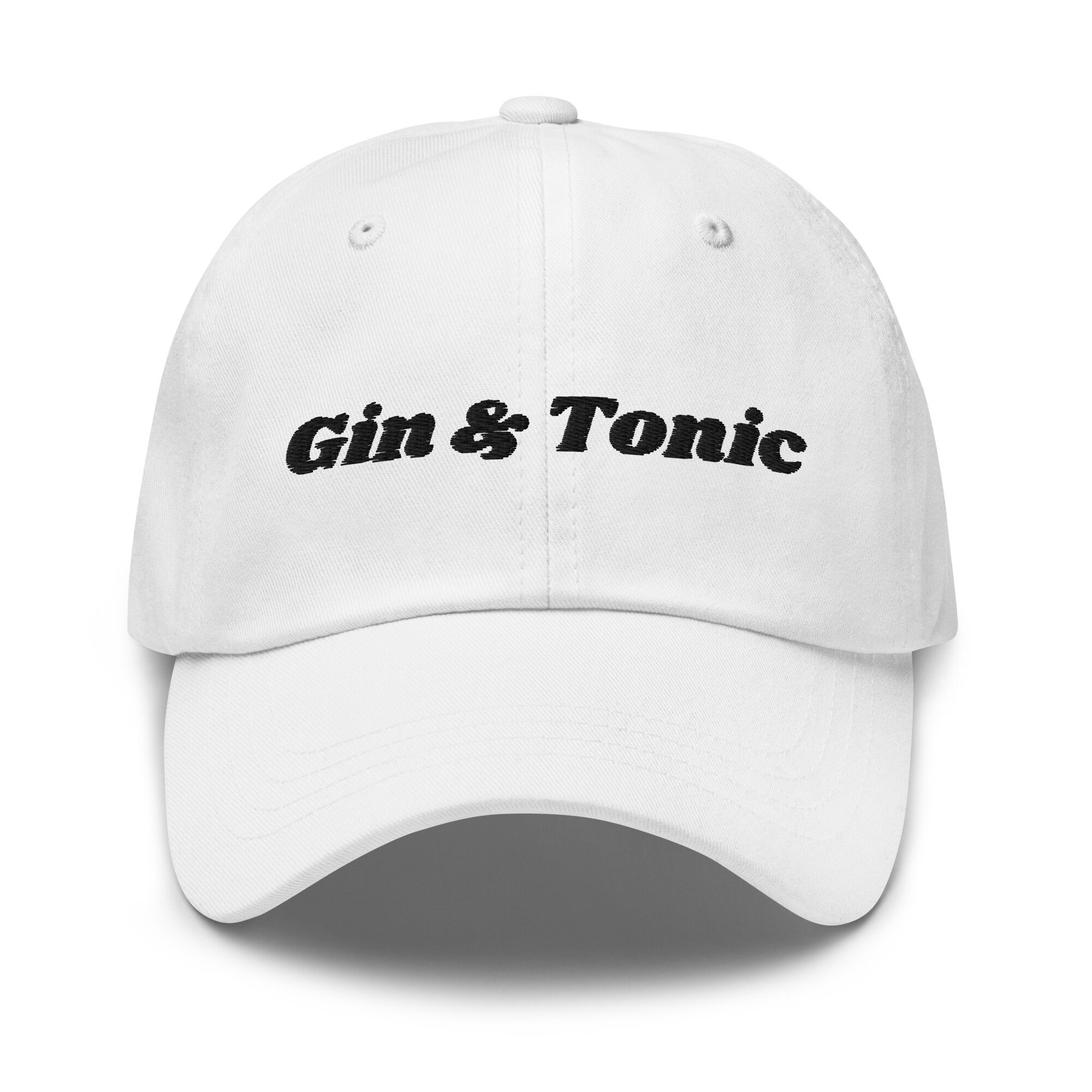 gin und tonic bestickter verstellbarer lässiger hut gin tonic hut gin und tonic liebhaber geschenk gin und tonic mädchen hut 7087