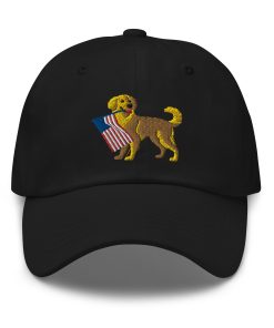 golden retriever usa flagge besticktes verstellbares hut golden retriever hut 4. juli hundemama hut 4. juli hut amerikanische flagge hut. 1395