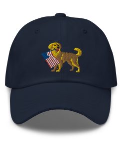 golden retriever usa flagge besticktes verstellbares hut golden retriever hut 4. juli hundemama hut 4. juli hut amerikanische flagge hut. 1830