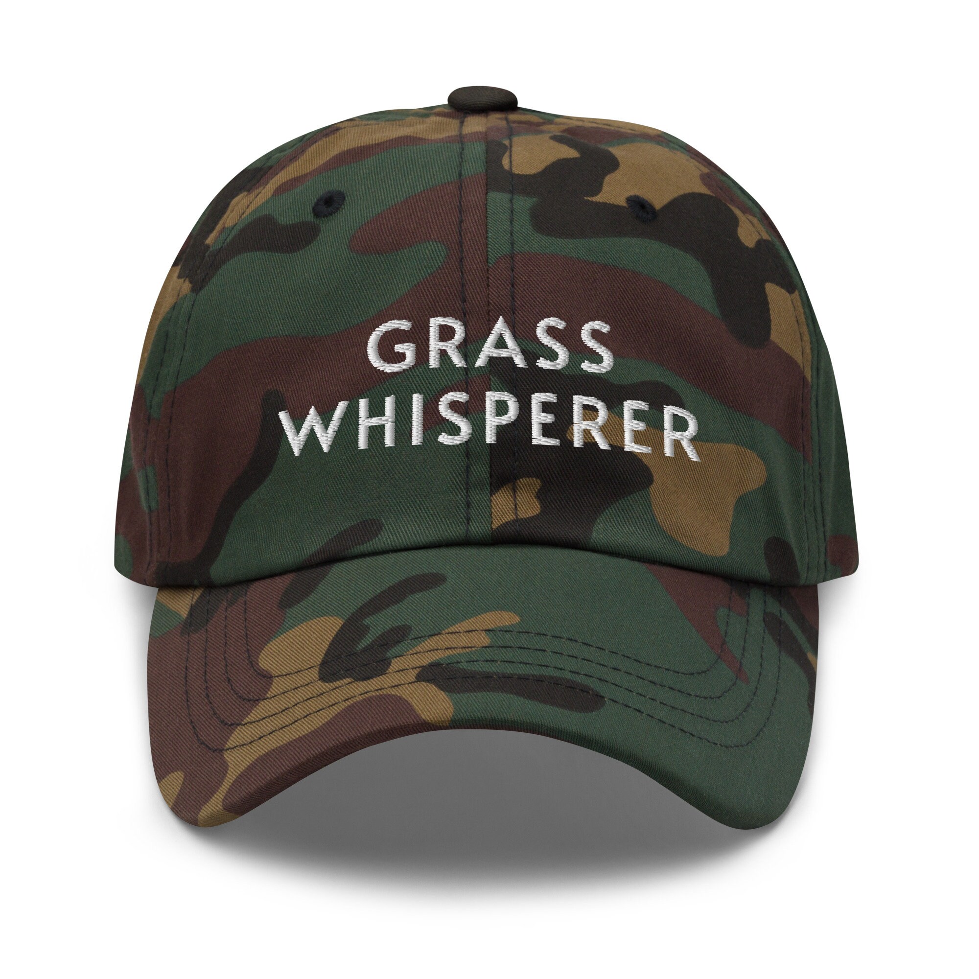 grasflüsterer bestickter verstellbarer baseballcap papa hut rasenmäher geschenke geschenk für papa lustiger rasenmäh hut 5461