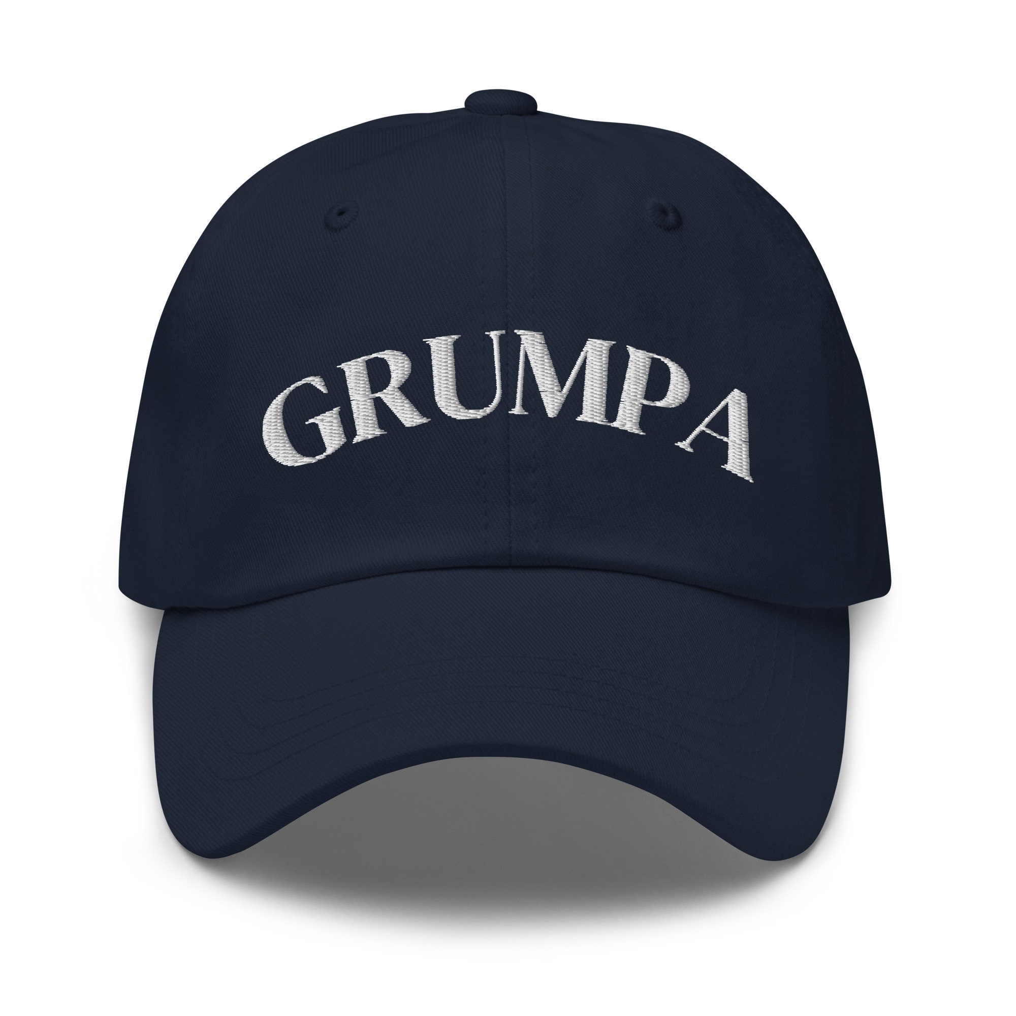 Grumpa – Bestickter Verstellbarer Relaxed Fit Baseballhut für grummelige Großväter