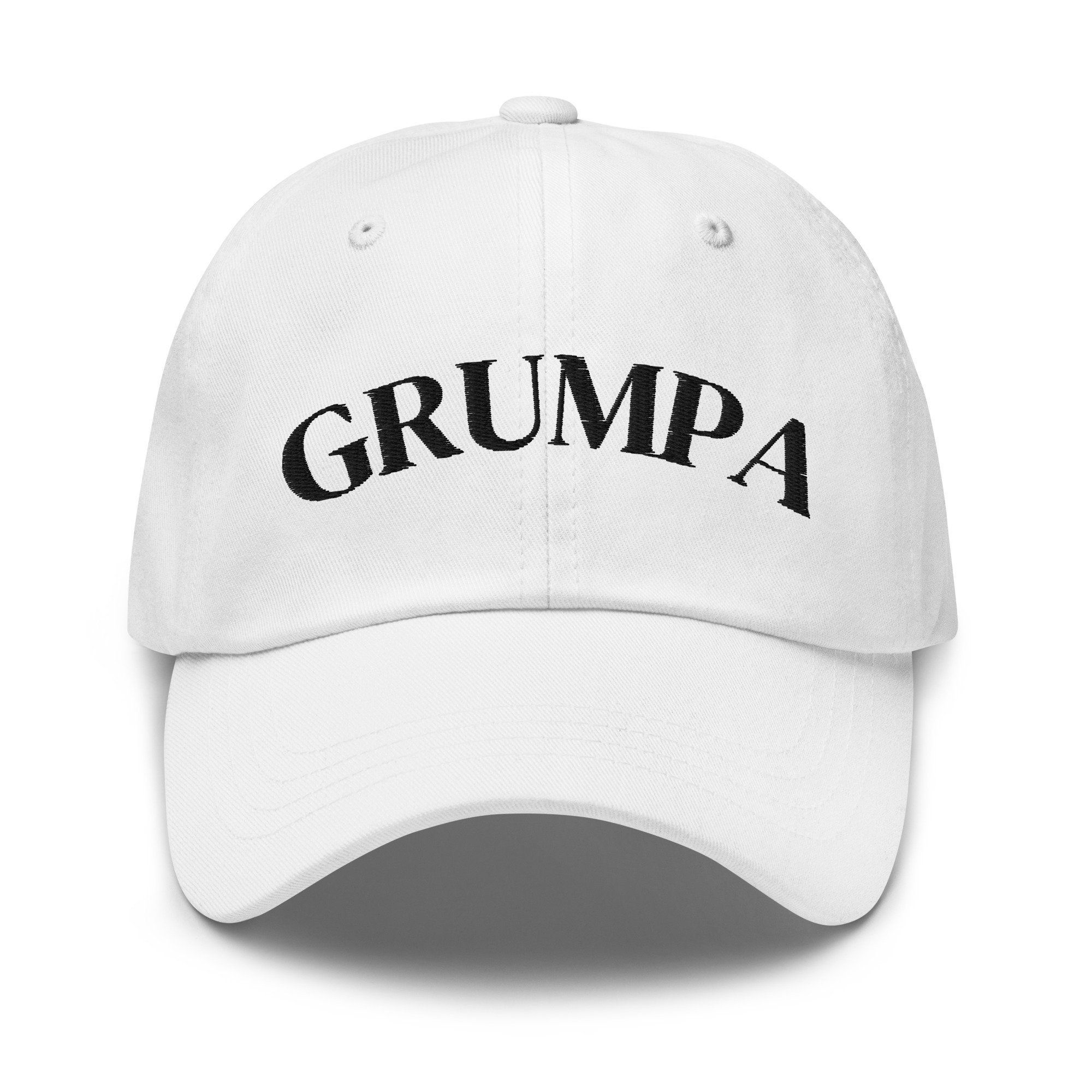 Grumpa – Bestickter Verstellbarer Relaxed Fit Baseballhut für grummelige Großväter
