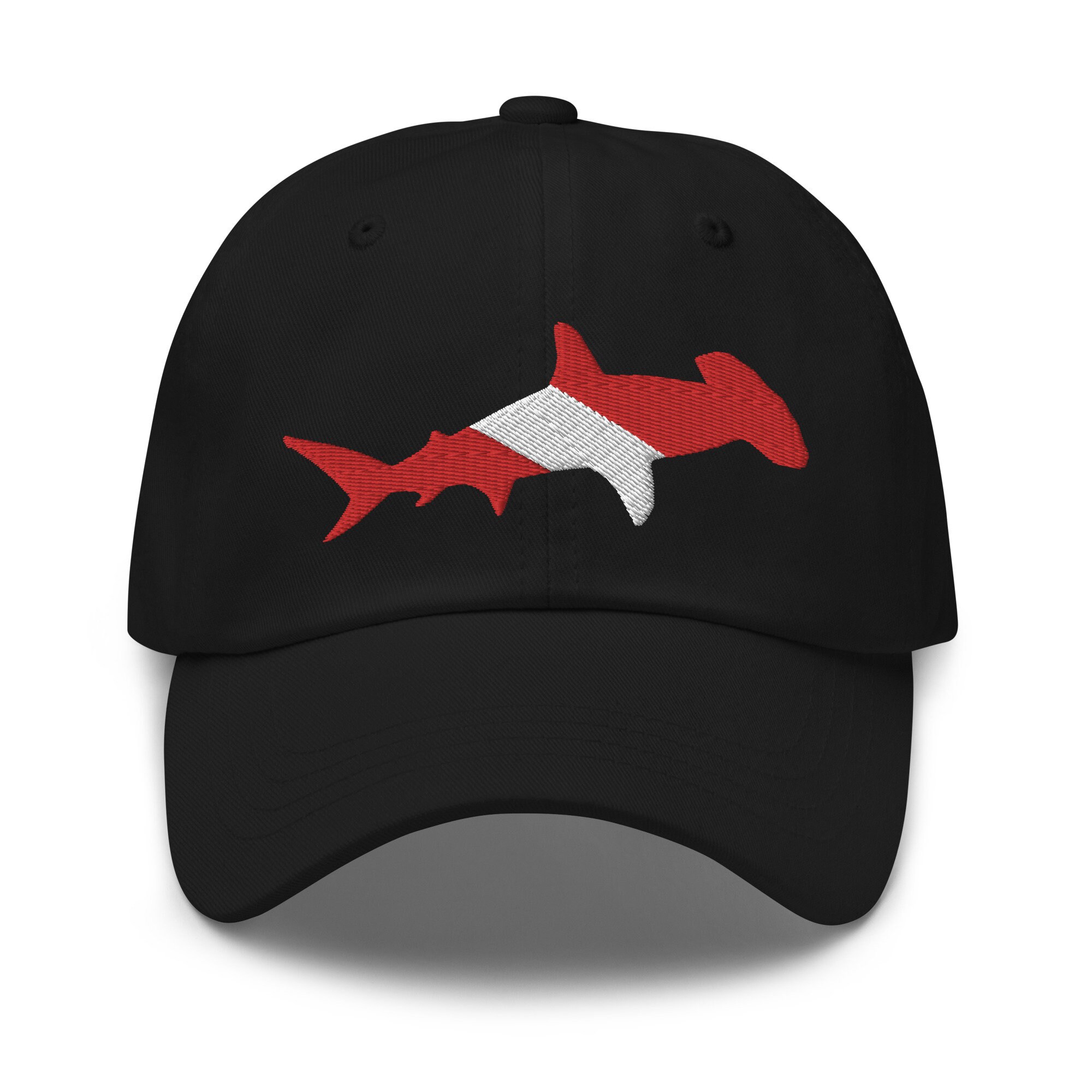 hai tauch flagge bestickter verstellbarer lässiger hut tauchgang tauch hut tauch hut taucherglück hut taucher hut 5997