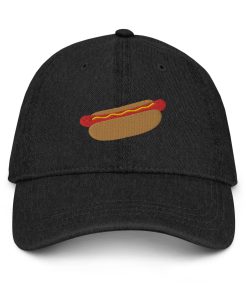Hot Dog – Bestickter Verstellbarer Baseballhut für Hot Dog-Wettbewerbe hot dog – bestickter verstellbarer baseballhut für hot dog wettbewerbe 4194