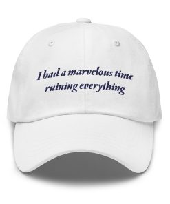 Ich Hatte Eine Wunderbare Zeit Alles Zu Ruinieren Bestickter Lässiger Verstellbarer Baseballcap Papa Hut ich hatte eine wunderbare zeit alles zu ruinieren bestickter lässiger verstellbarer baseballcap papa hut 5910