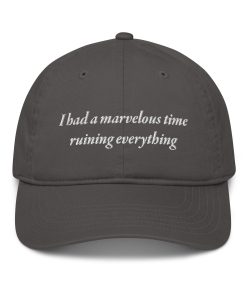 Ich Hatte Eine Wundervolle Zeit Alles Kaputt Zu Machen – Bestickter Relaxed Fit Verstellbarer Hut ich hatte eine wundervolle zeit alles kaputt zu machen – bestickter relaxed fit verstellbarer hut 5715