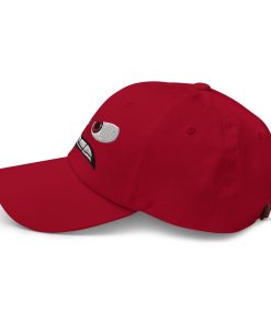 inside out wut minimal – bestickter verstellbarer relaxed fit baseballhut für freizeitparks 1380