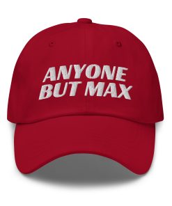 jeder außer max – bestickter verstellbarer relaxed fit racing hut für rennsport fans 4616