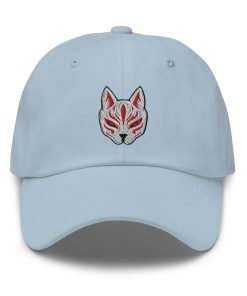 Kitsune Maske Bestickter Verstellbarer Lässiger Baseballcap Papa Hut Japanische Fuchs Kitsune Maske Hut kitsune maske bestickter verstellbarer lässiger baseballcap papa hut japanische fuchs kitsune maske hut 8243