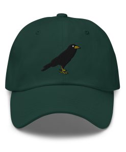 krähe hut bestickter verstellbarer baseballcap realistische krähe hut wikinger hut rabe hut odins rabe nordischer rabe hut 7888