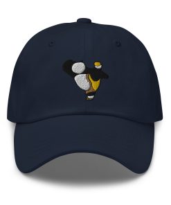 kung fu meister bestickte verstellbare entspannte passform hut themenpark hut. 7340