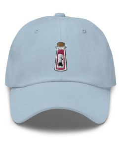 llama gift – bestickter verstellbarer relaxed fit dad hut für freizeitparks – verschiedene farben 4261