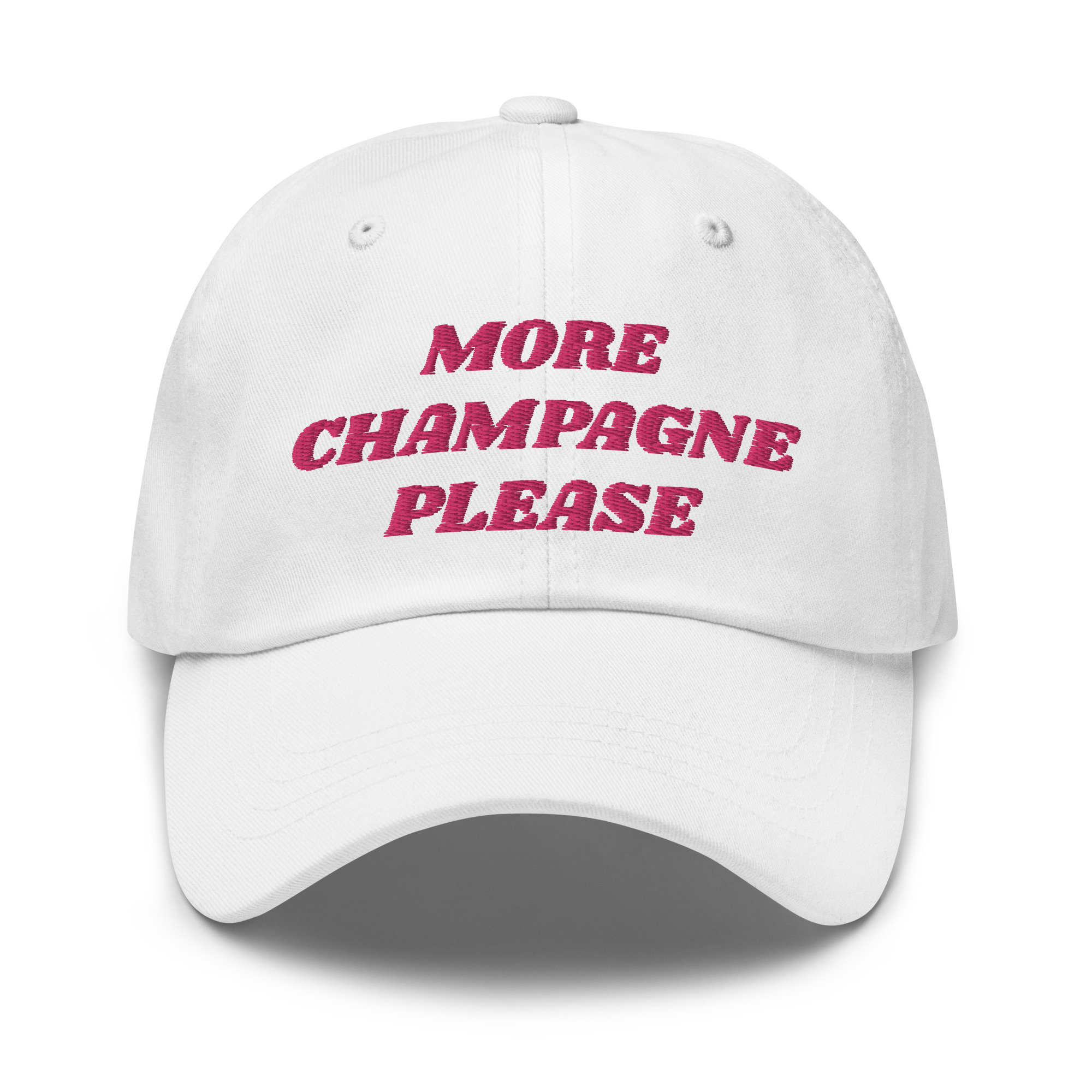 mehr champagner bitte bestickter verstellbarer lässiger baseballcap papa hut champagner braut hut geschenk für schaumige brunch liebhaber 6352