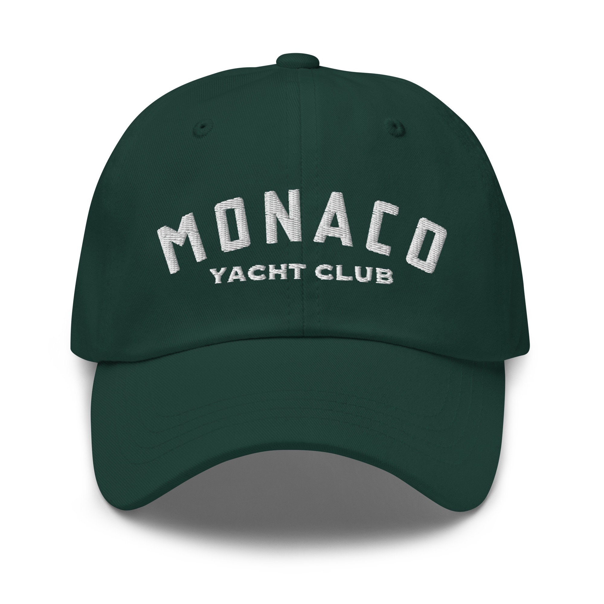 Monaco Yacht Club – Bestickter Relaxed Fit Verstellbarer Baseballhut für Monaco-Rennfans monaco yacht club – bestickter relaxed fit verstellbarer baseballhut für monaco rennfans 4810