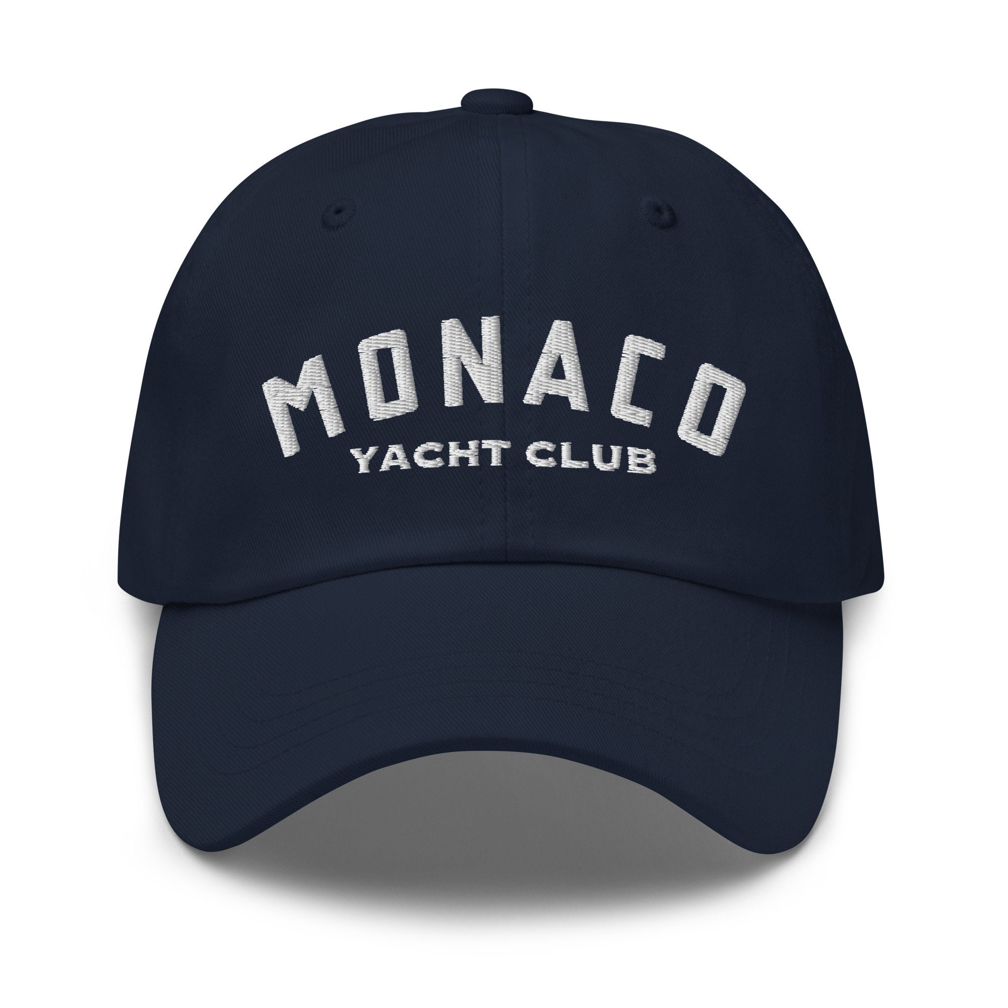 Monaco Yacht Club – Bestickter Relaxed Fit Verstellbarer Baseballhut für Monaco-Rennfans monaco yacht club – bestickter relaxed fit verstellbarer baseballhut für monaco rennfans 6085