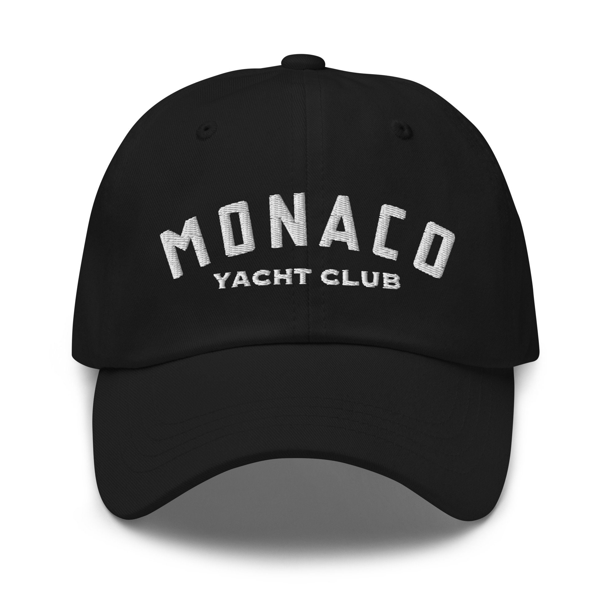Monaco Yacht Club – Bestickter Relaxed Fit Verstellbarer Baseballhut für Monaco-Rennfans monaco yacht club – bestickter relaxed fit verstellbarer baseballhut für monaco rennfans 8226