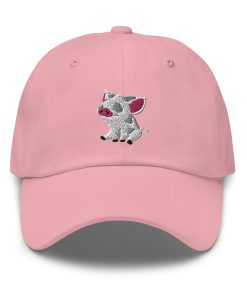 mua schwein minimal bestickter verstellbarer lässiger baseballcap papa hut freizeitpark hut mehrere farben 4325