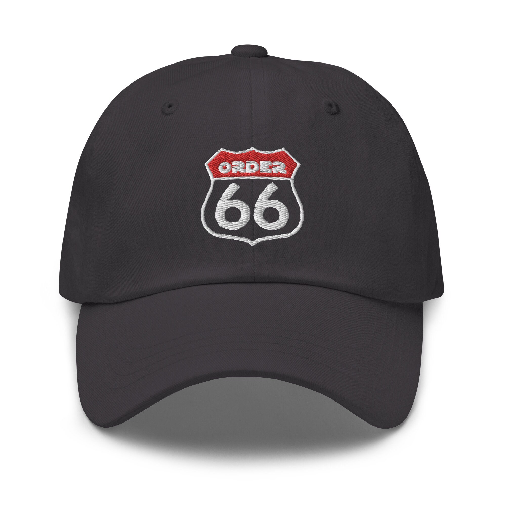 Order 66 Bestickter Verstellbarer Lässiger Baseballcap Papa Hut Galaxys Edge Freizeitpark Hut