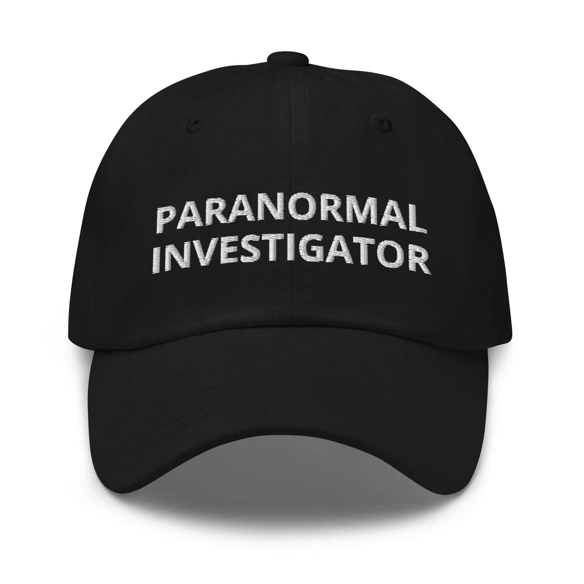 paranormaler ermittler bestickte verstellbare baseballkappe dad hat lustiger geisterjäger hut paranormale aktivität hut. 5721
