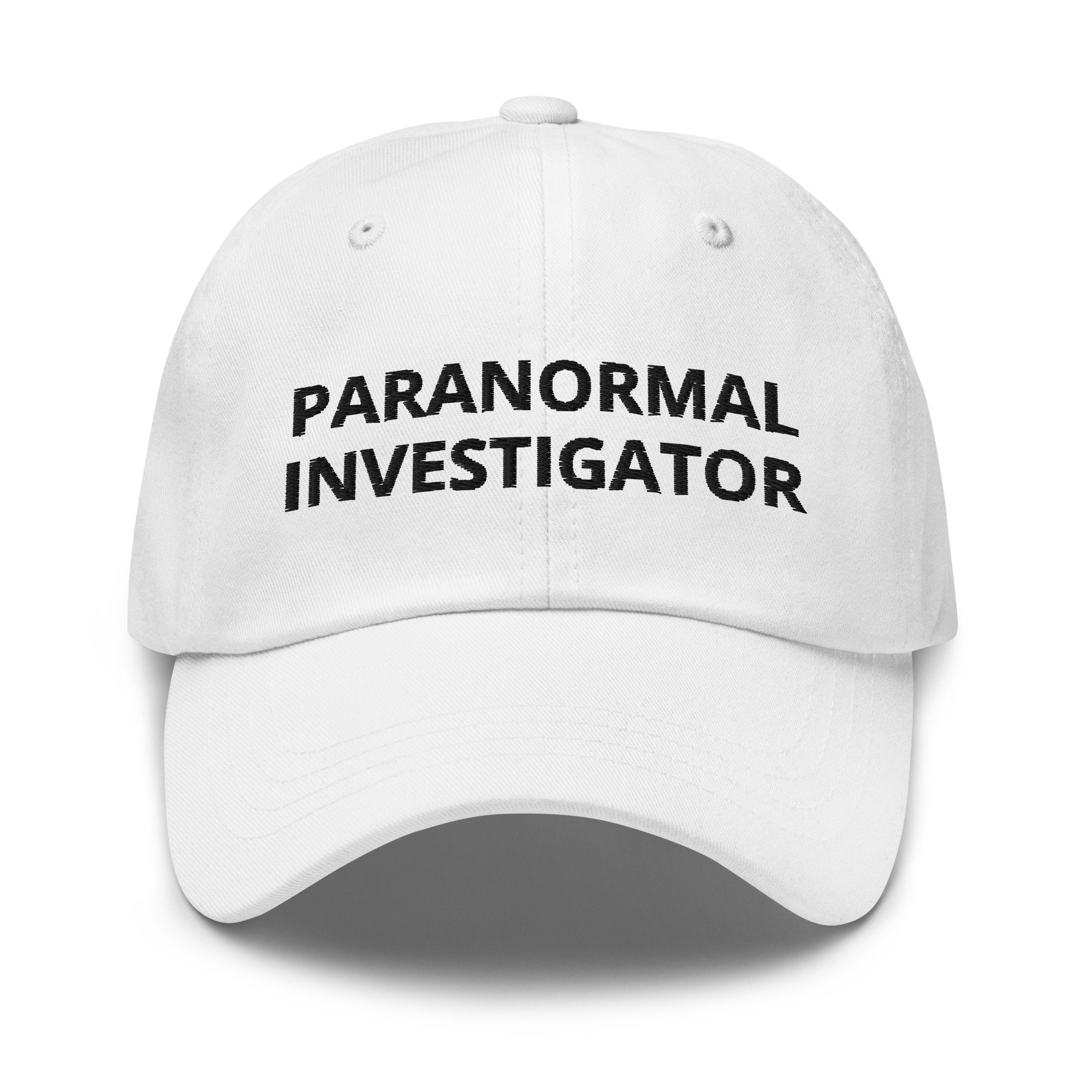 Paranormaler Ermittler Bestickte Verstellbare Baseballkappe Dad Hat Lustiger Geisterjäger Hut Paranormale Aktivität Hut. paranormaler ermittler bestickte verstellbare baseballkappe dad hat lustiger geisterjäger hut paranormale aktivität hut. 6296
