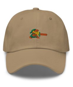 pixel krieger besticktes verstellbares relaxed fit baseball hut dad hut videospiel hut geschenk für gamer videospiel geschenk. 8820