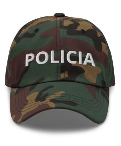 policia bestickter verstellbarer lässiger hut policia hut strafverfolgung hut policia officer hut 2191