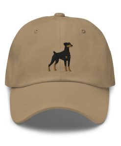 schwarz und tan dobermann besticktes verstellbares dad hut natürliche ohren dobermann dobermann pinscher hundebesitzer liebhaber hut dobermann hund geschenk. 3130