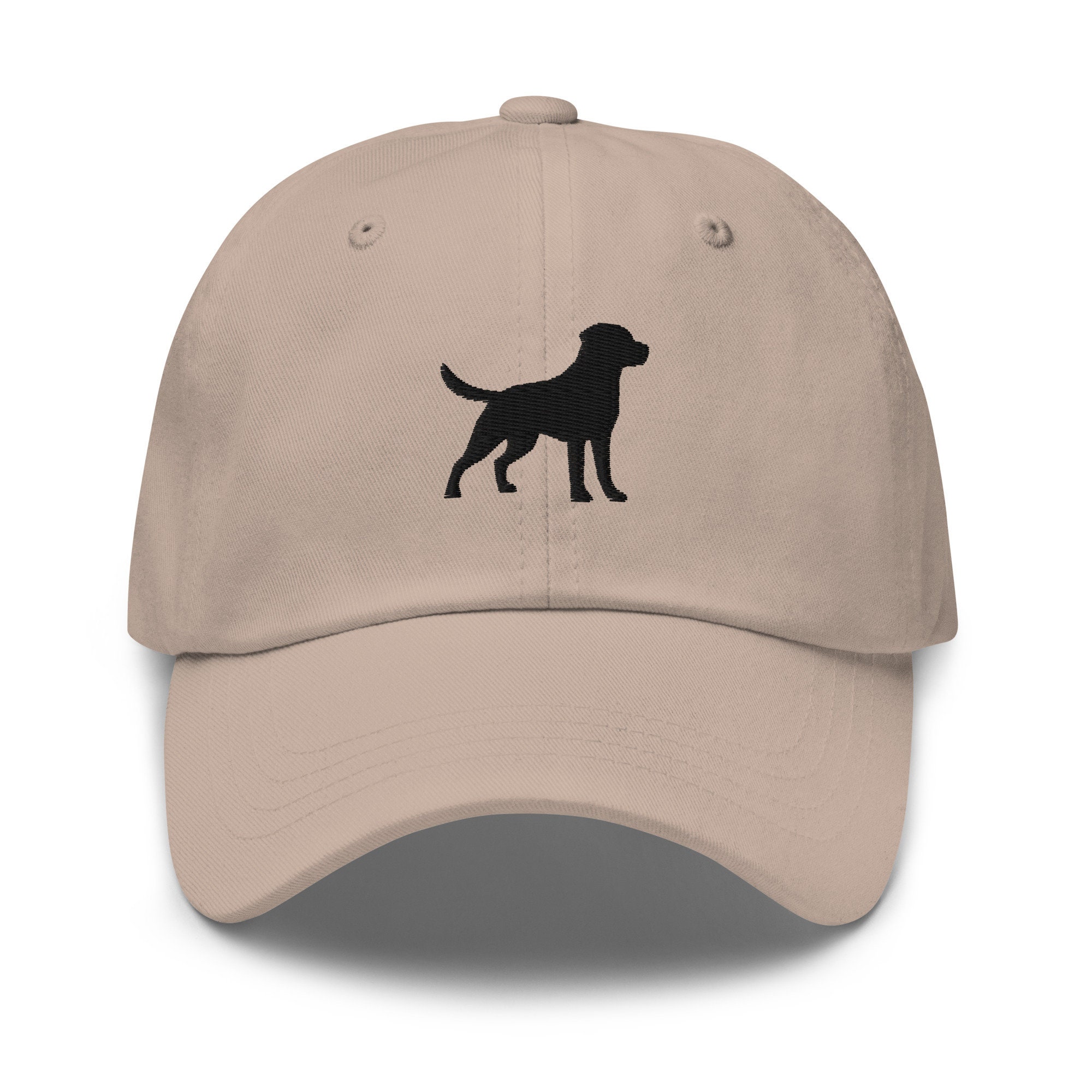 Schwarzer Labrador – Bestickter Verstellbarer Hut für Labrador-Besitzer und Geschenke schwarzer labrador – bestickter verstellbarer hut für labrador besitzer und geschenke 7495