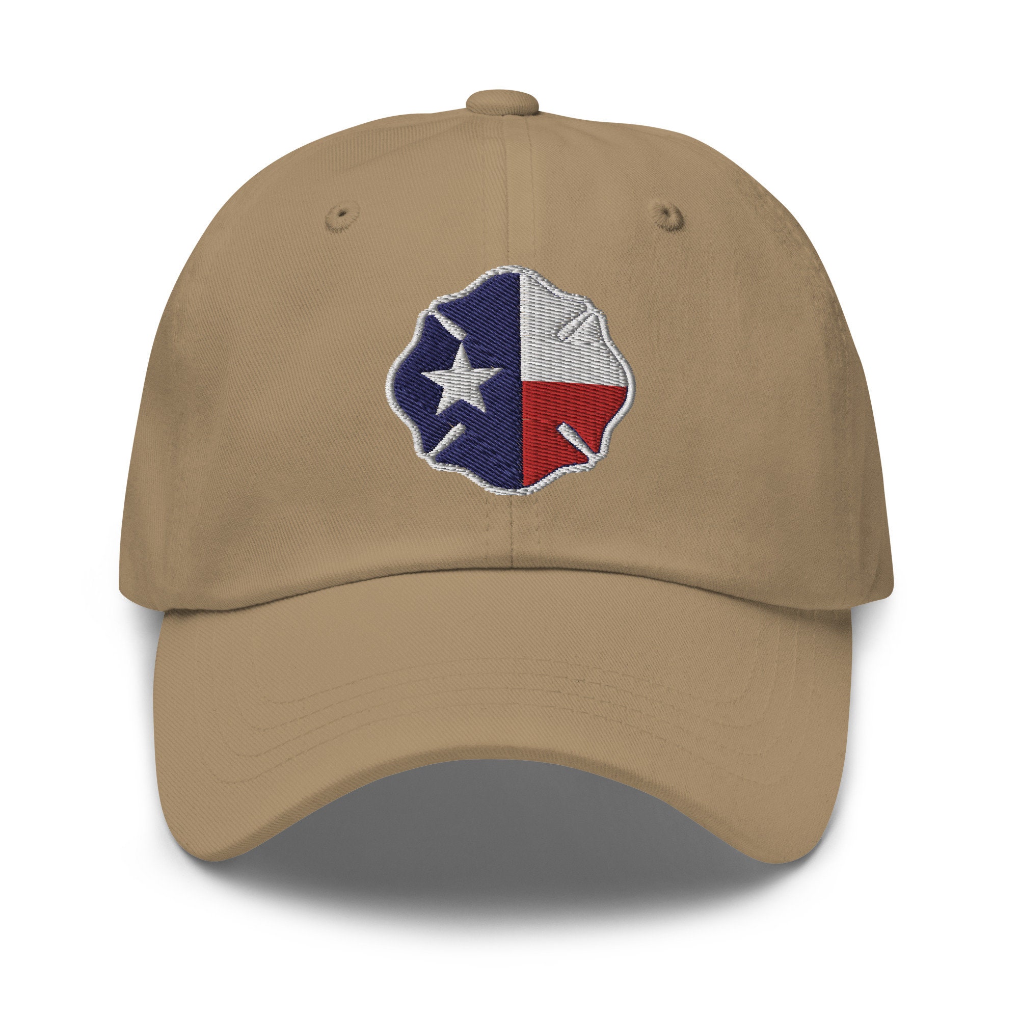 Texas State Malteser Kreuz Bestickte Verstellbare Entspannte Passform Hut Texas Flagge Hut Texas State Flagge Hut.