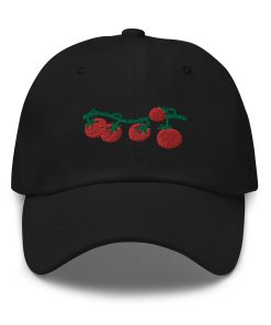 tomatenrebe – bestickter verstellbarer baseballhut für italien liebhaber und tomaten fans 7053