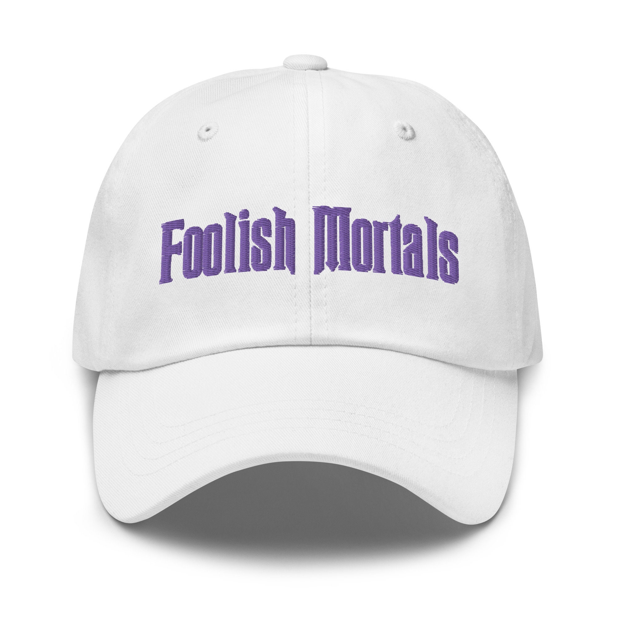 Törichte Sterbliche Bestickte Verstellbare Entspannte Passform Baseballkappe Dad Hat Geistervilla Themenpark Hut. törichte sterbliche bestickte verstellbare entspannte passform baseballkappe dad hat geistervilla themenpark hut. 4635