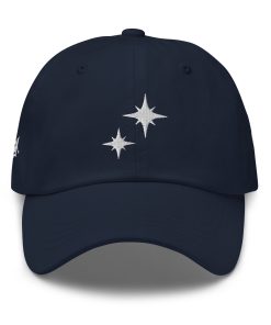 zweite stern rechts bestickter verstellbarer lässiger baseballcap papa hut freizeitpark hut 5042