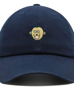 Affen Gesicht Premium Vaterhut Gestickte Baseballkappe Zoo Tier affen gesicht premium vaterhut gestickte baseballkappe zoo tier 2647