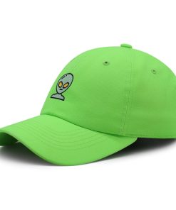 alien premium vaterhut gestickte baseballkappe alien gesicht 2171