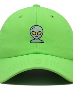alien premium vaterhut gestickte baseballkappe alien gesicht 2960