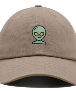 alien premium vaterhut gestickte baseballkappe alien gesicht 6820