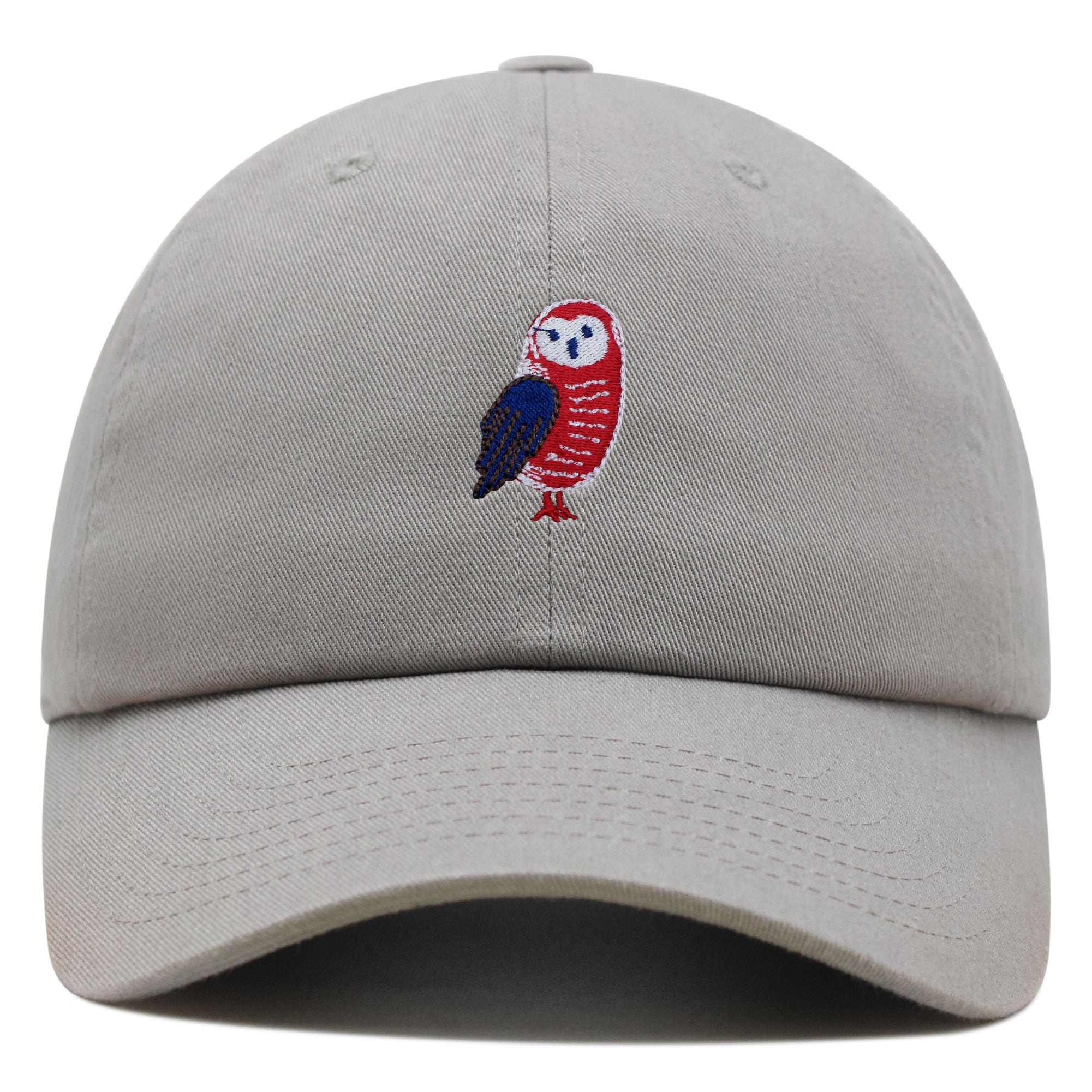 Amerikanische Eule Premium Vaterhut Gestickte Baumwoll Baseballkappe Niedlicher Vogel amerikanische eule premium vaterhut gestickte baumwoll baseballkappe niedlicher vogel 2788