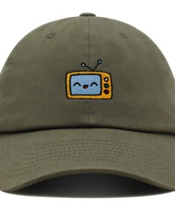 Analog TV Premium Vaterhut Gestickte Baseballkappe Fernseher Retro Analog analog tv premium vaterhut gestickte baseballkappe fernseher retro analog 1992